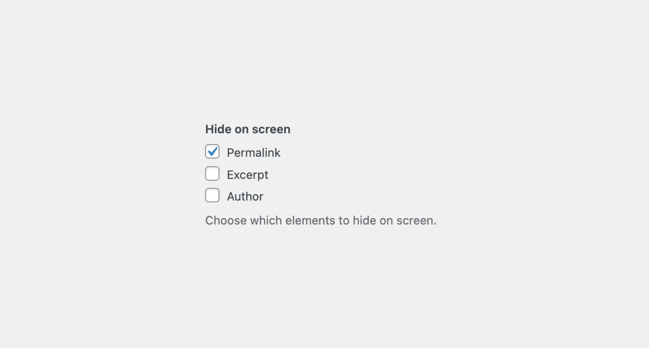 Kubrick UI CheckboxGroup component, containing 3 checkboxes